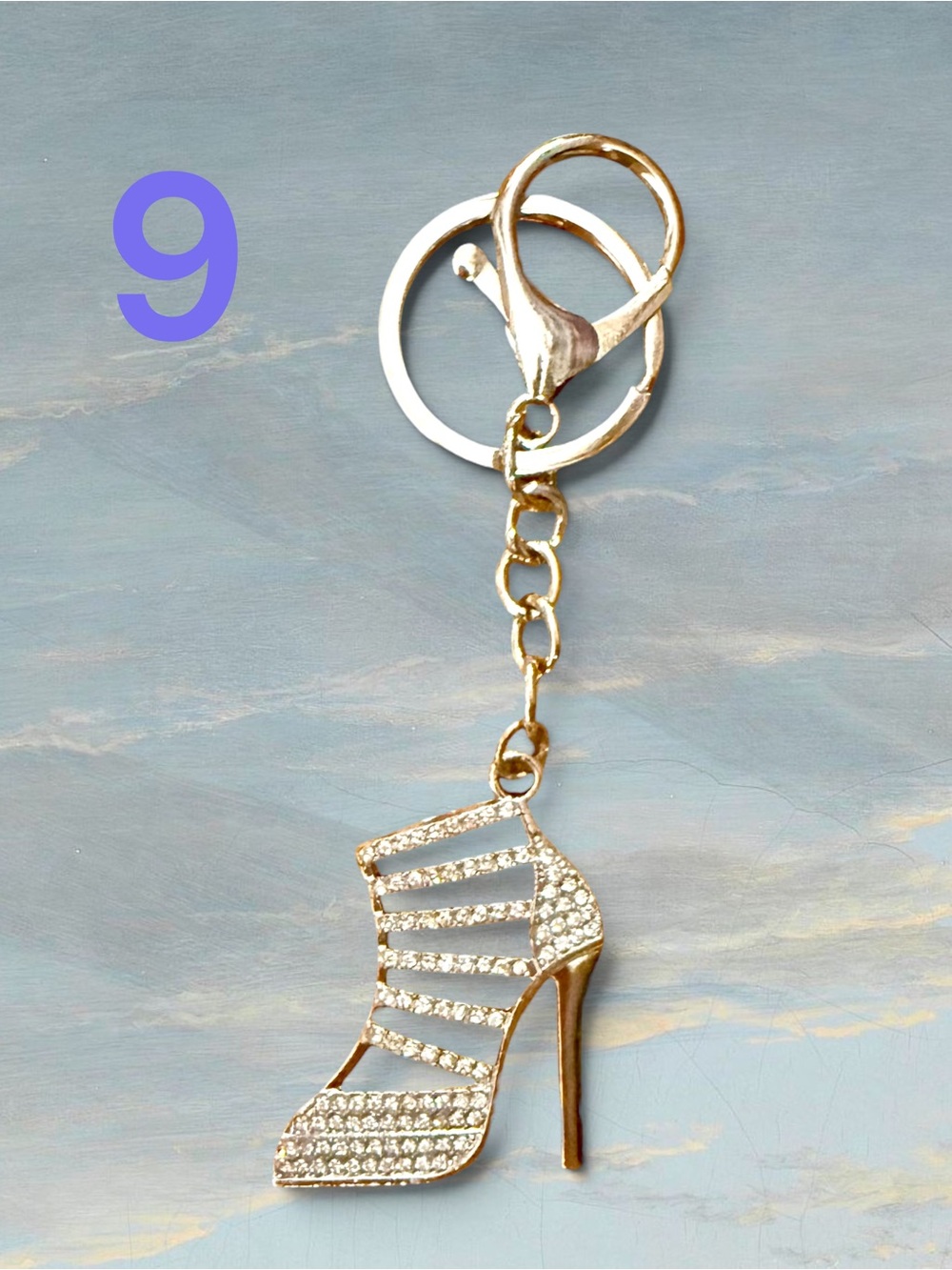Pick 1 Keychain or Brooch or Charm - Butterfly, Cross, Kitty Cat, CC Logo, Dog - Picture 9 of 10